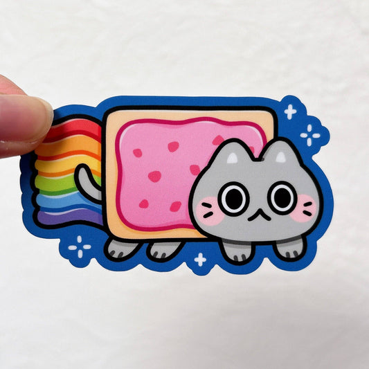 Rainbow Nyan Cat Vinyl Sticker