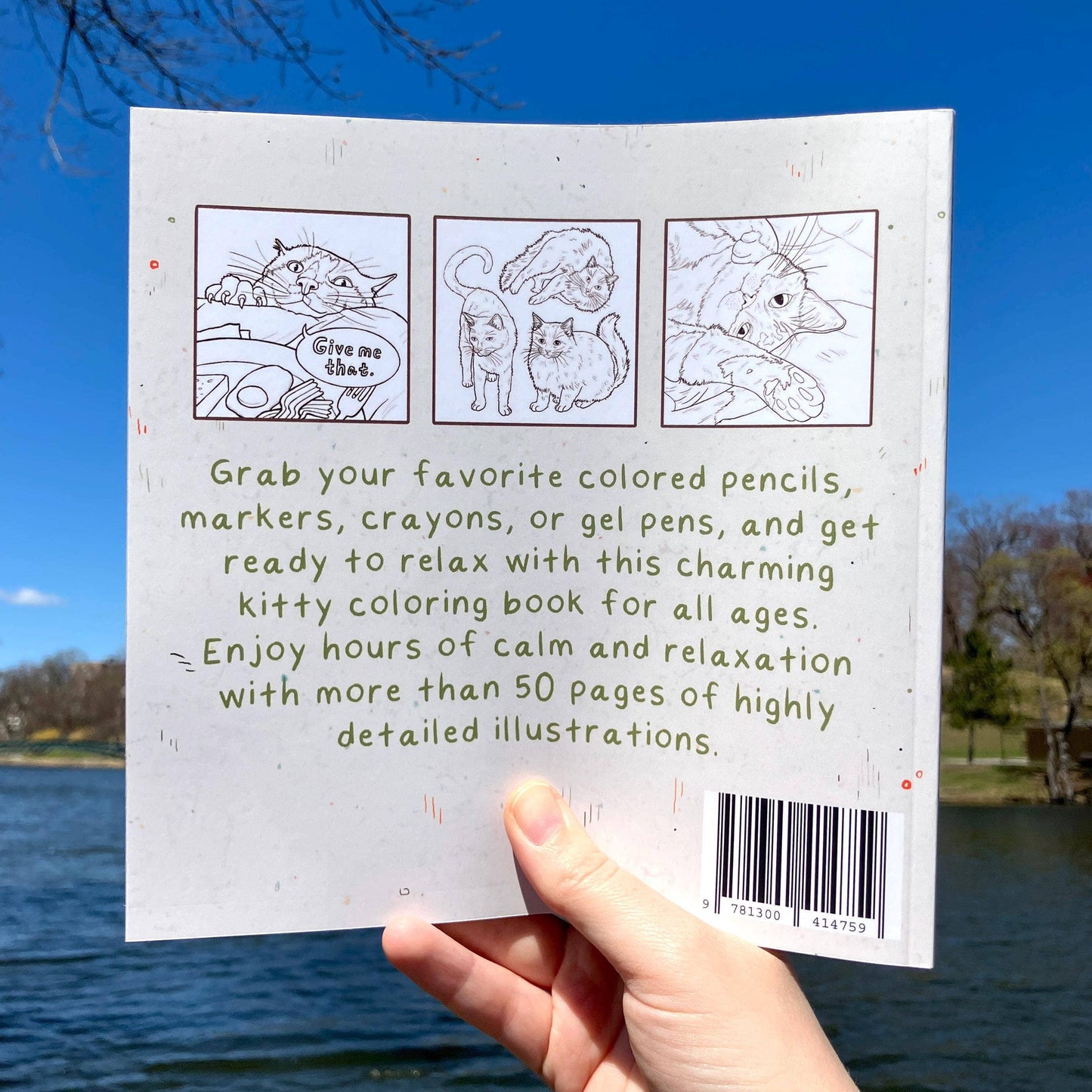 Cats With Thoughts And Feelings Coloring Book