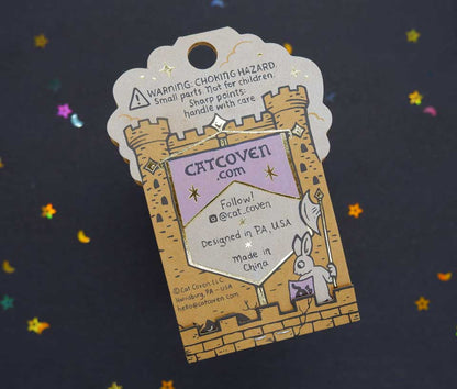 Nilbog The Cat Enamel Pin