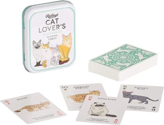Ridley’s Cat Lover’s Illustrated Playing Cards V2