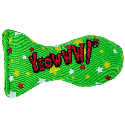 Yeowww! Holiday Stinkies Catnip Fish Cat Toy