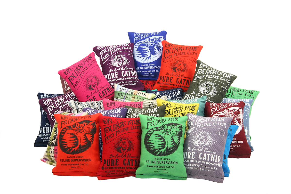 Regular Logo Catnip Pillow Catnip Toy (Assorted Colors)