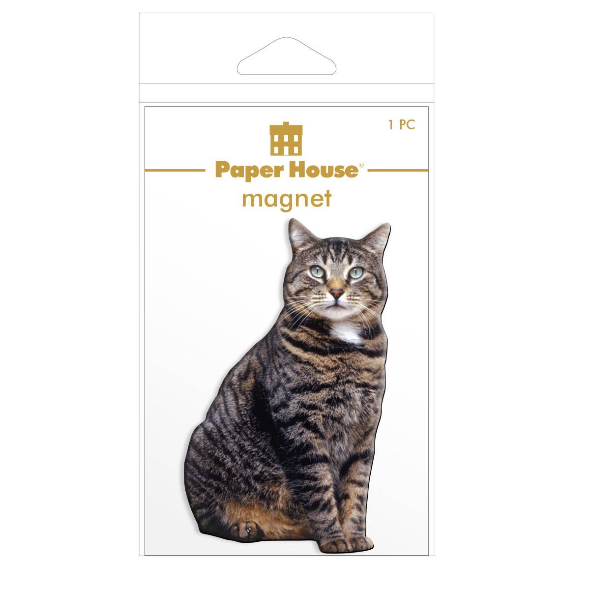 Brown Tabby Cat Fridge Magnet