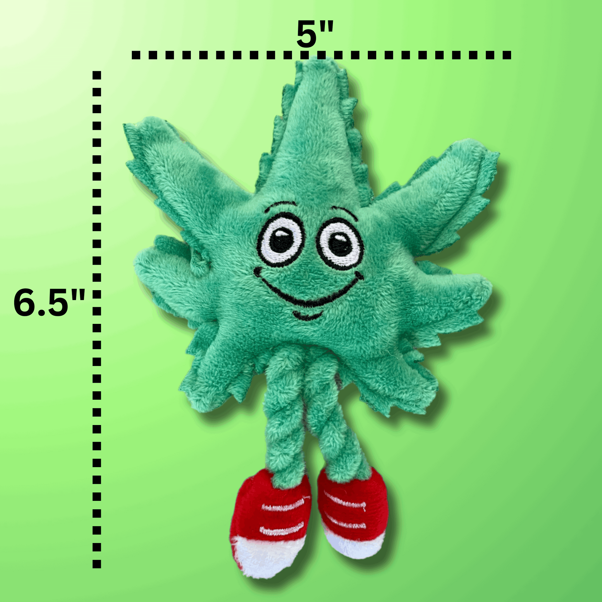 Weed Leaf Catnip Cat Toy "Lil' MJ"