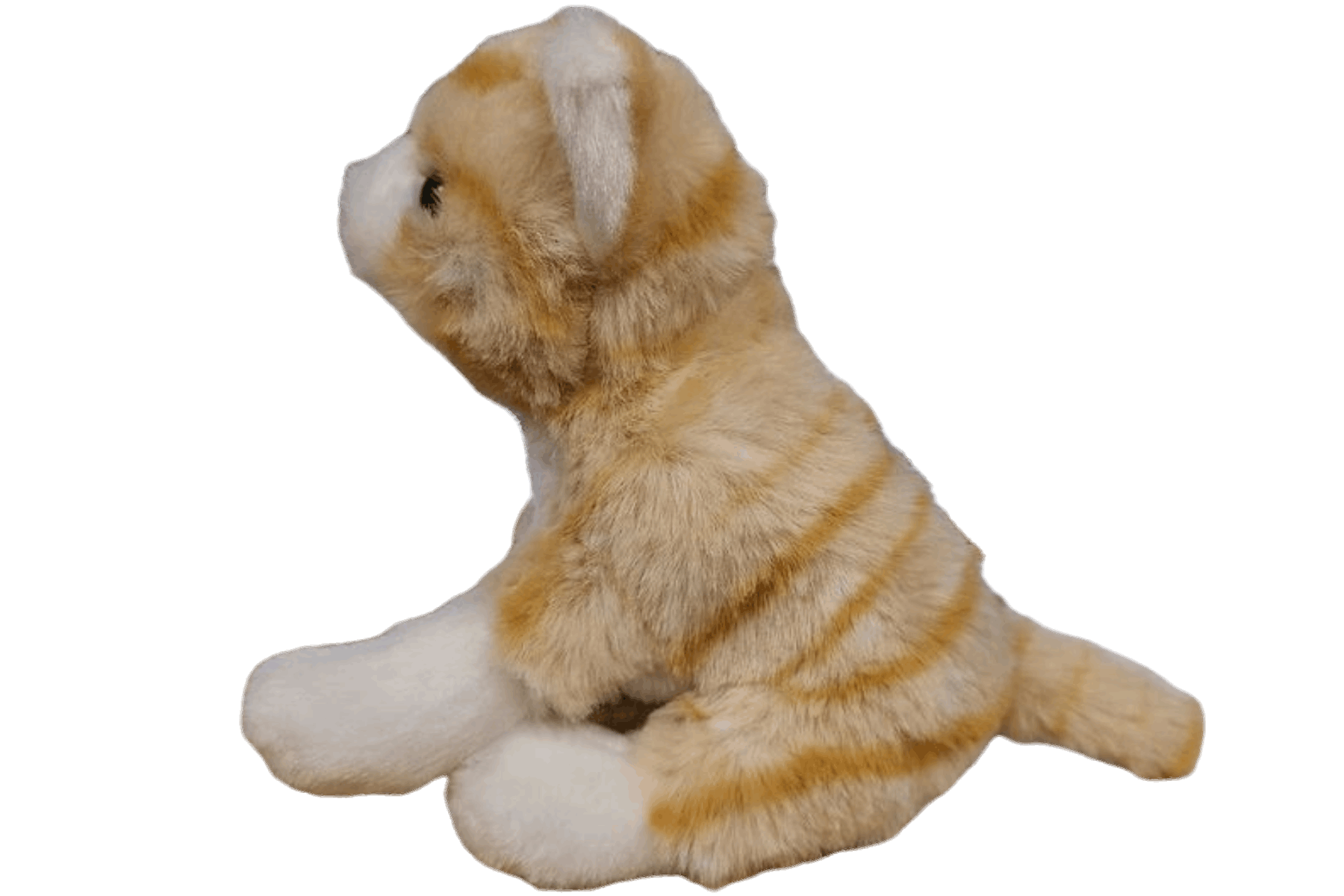 Canned Orange Tabby Cat Stuffed Animal Plush