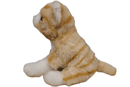 Canned Orange Tabby Cat Stuffed Animal Plush