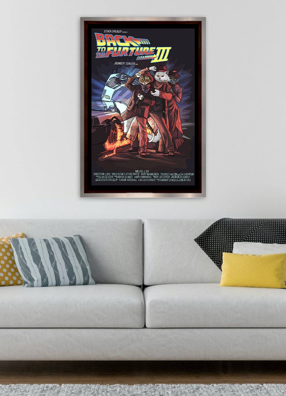 Back to the Furture Par III Unframed Print: 5x7"