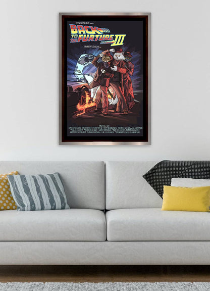 Back to the Furture Par III Unframed Print: 5x7"