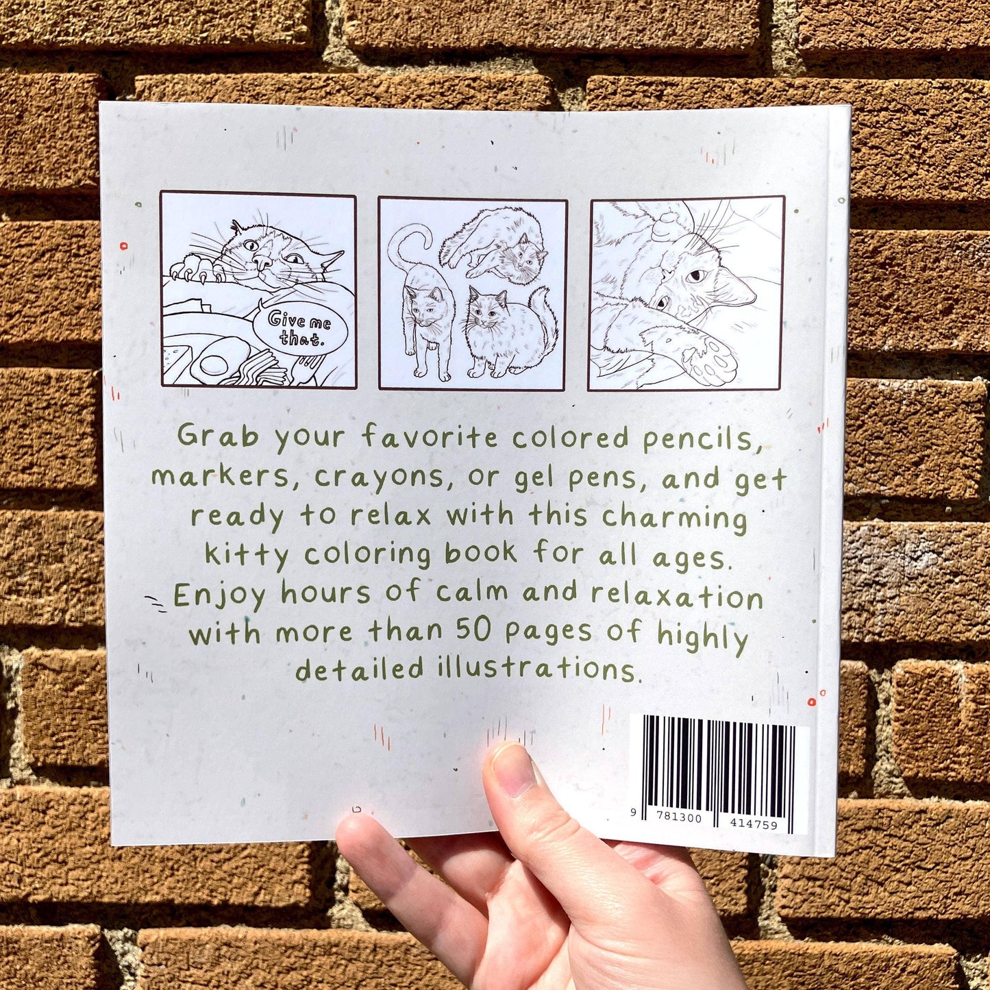 Cats With Thoughts And Feelings Coloring Book