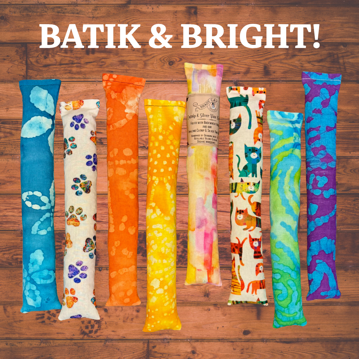 Catnip Silver Vine Kicker Cat Toy (Assorted Patterns)
