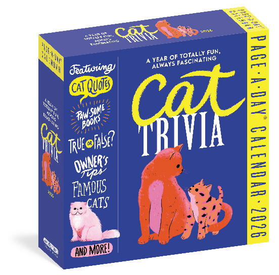 Cat Trivia Page-A-Day® Calendar