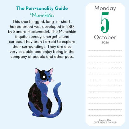 Cat Trivia Page-A-Day® Calendar