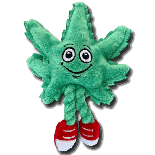 Weed Leaf Catnip Cat Toy "Lil' MJ"