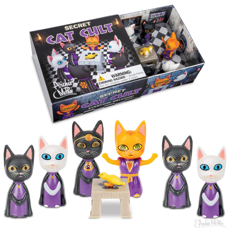 Secret Cat Cult Vinyl Figurine Set