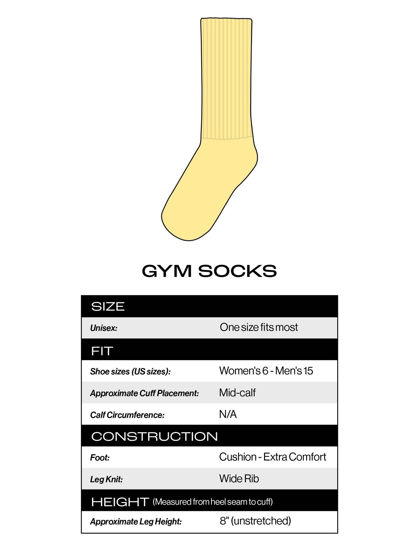 Cats Don’t Give A Fuck Gym Socks (One Size Fits Most)