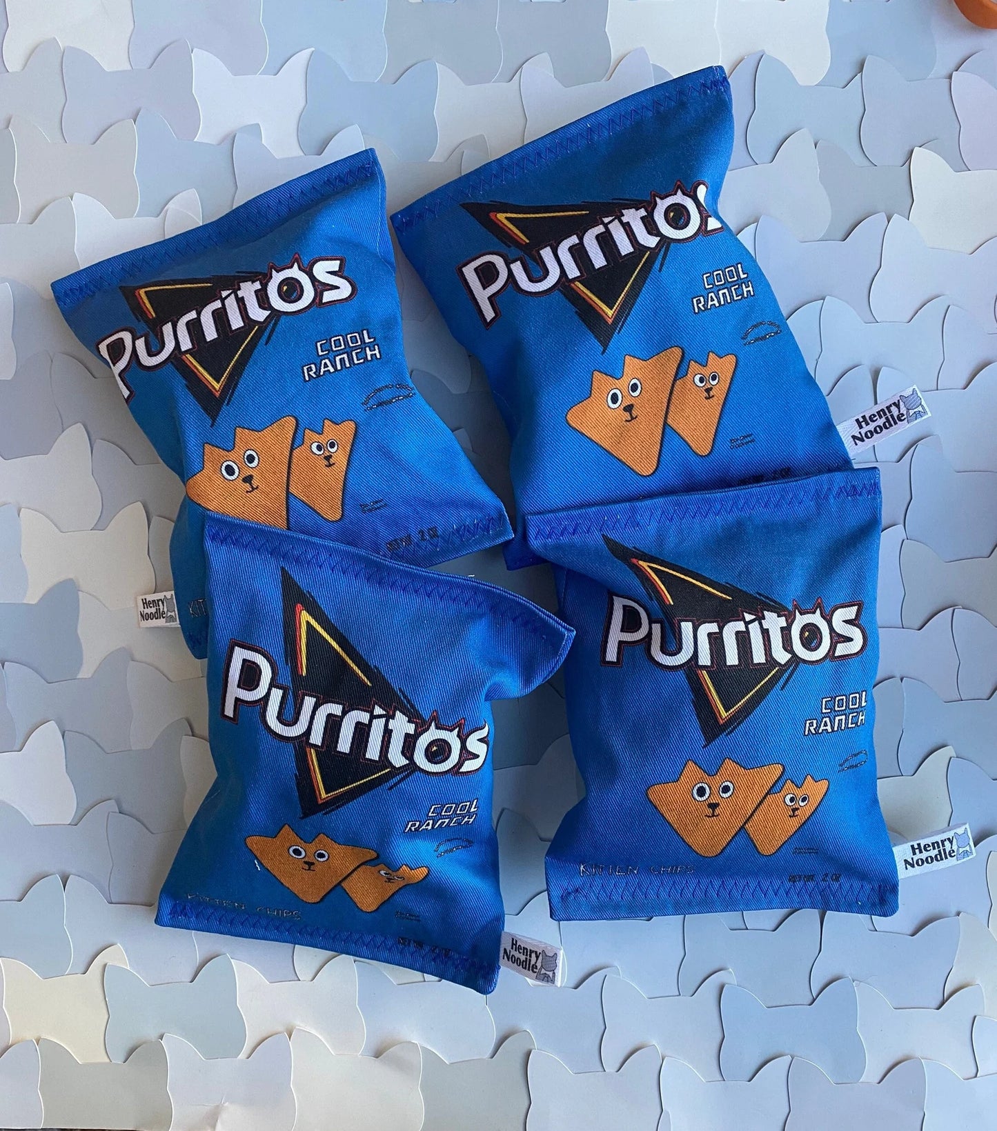 Purritos Cool Ranch Chips Catnip Cat Toy