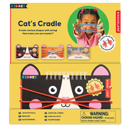 Cat's Cradle String Game Book (one of 3 colors)