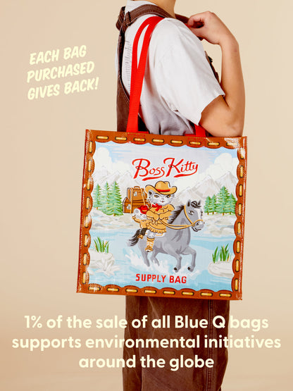 Boss Kitty Cat Shopper Tote Bag