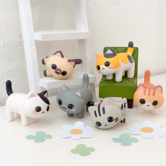 My Po-Cat Random Figure 04 Korean Blind Box Figurine