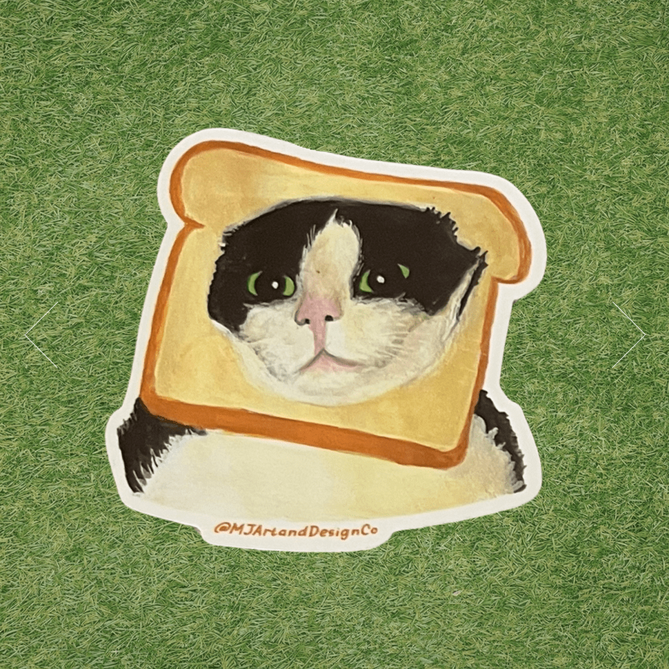 Bread Cat Sticker
