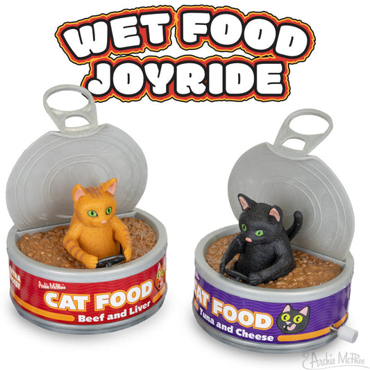 Wet Food Joyride Wind-Up Toy Cat