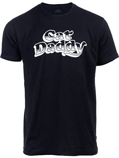 Cat Daddy Black Unisex T-Shirt