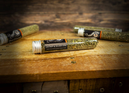 Organic Catnip & Silver Vine Blend Tube