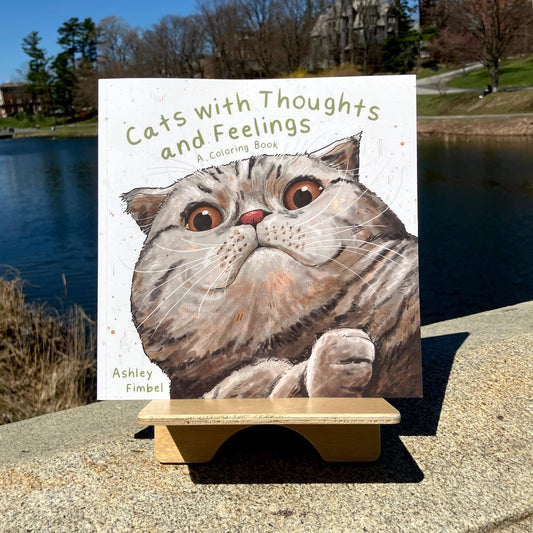 Cats With Thoughts And Feelings Coloring Book