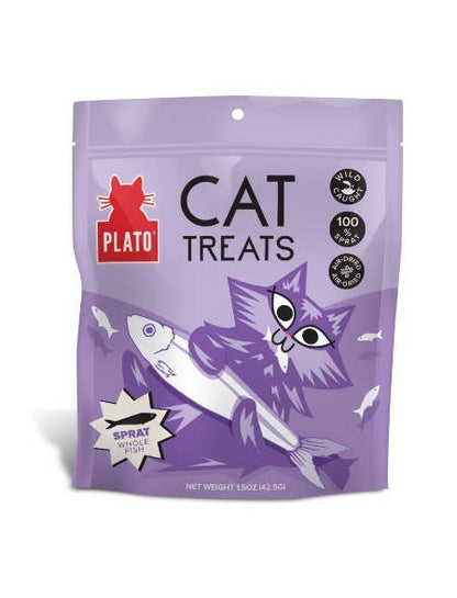 Plato Air-Dried Cat Treats - Baltic Sprat (1.5oz)