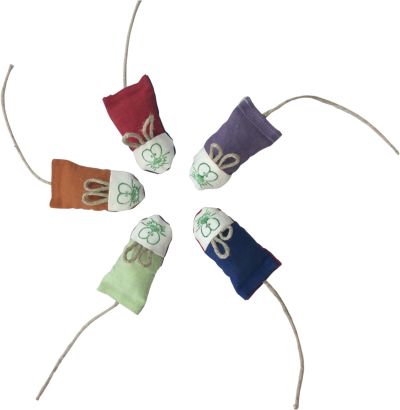 Shelby the Refillable Hemp & Catnip Mouse Cat Toy