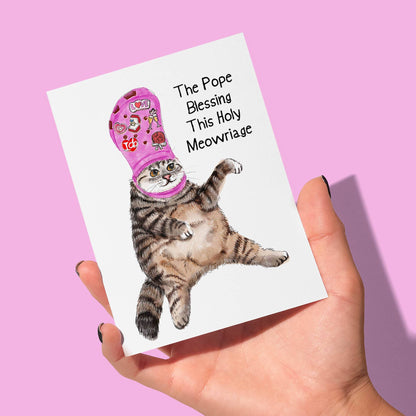 Birthday Blessings from the Pawpe Cat Card