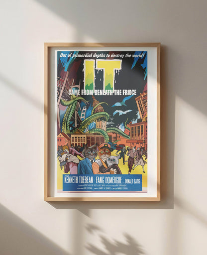 It Came From Beneath the Fridge Unframed Print: 5x7"