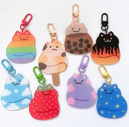 Mystery Cat Keychain | Blind Bag Keychain