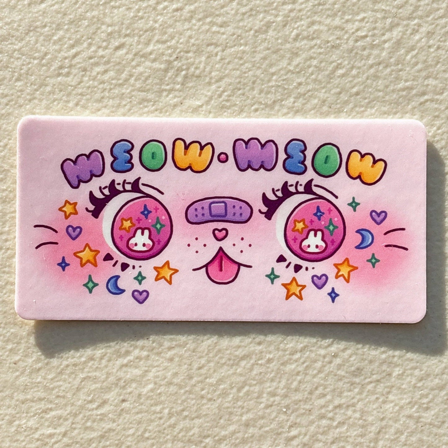 Only 3 Braincells Orange Cat Sticker