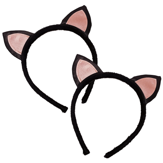 Black Cat Ear Headband