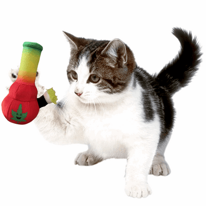 Weed Bong Catnip Cat Toy "Lil' Bo"