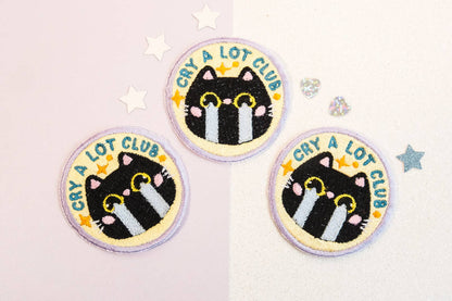 Cry a Lot Club Cat Patch