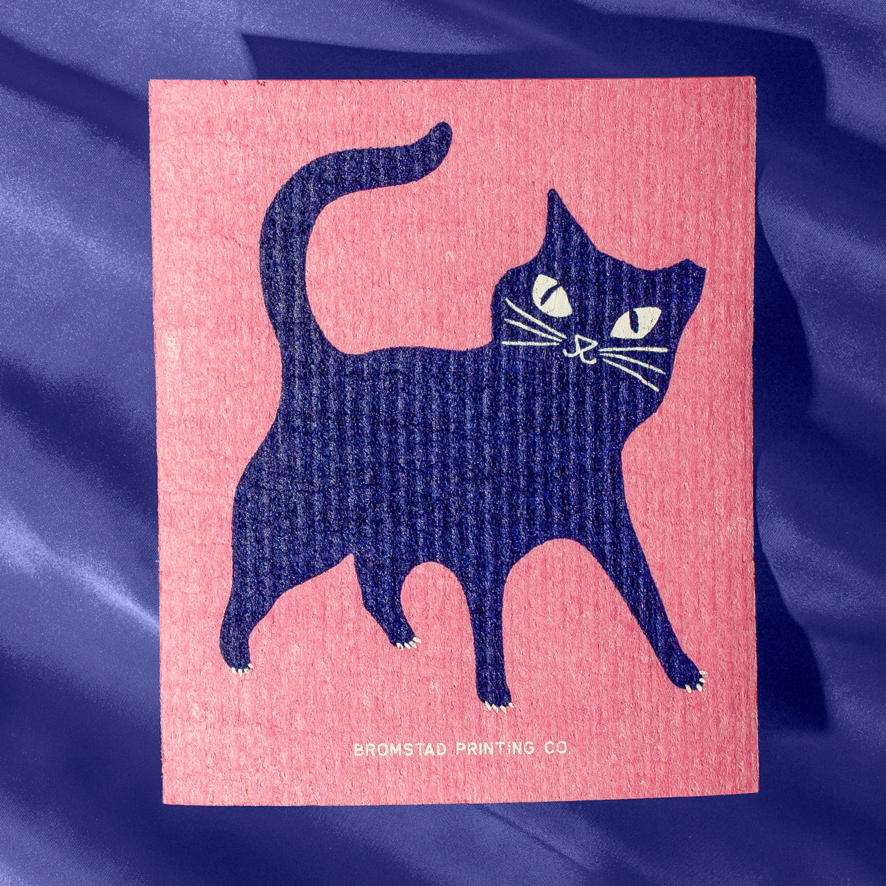 Mischief Black Cat Swedish Dishcloth