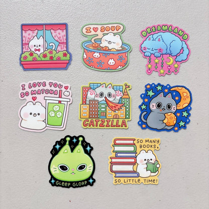Catzilla Cat Sticker