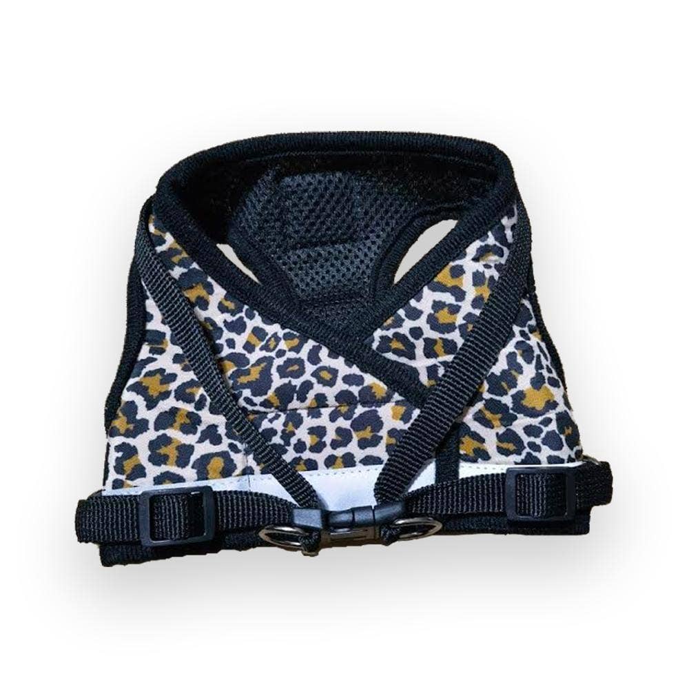 "The Cheeky Cheetah" Cheetah Print Cat Harness & Leash Set