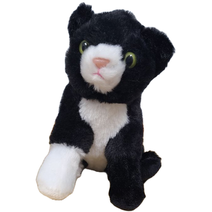 Canned Tuxedo Cat Stuffed Animal Plush