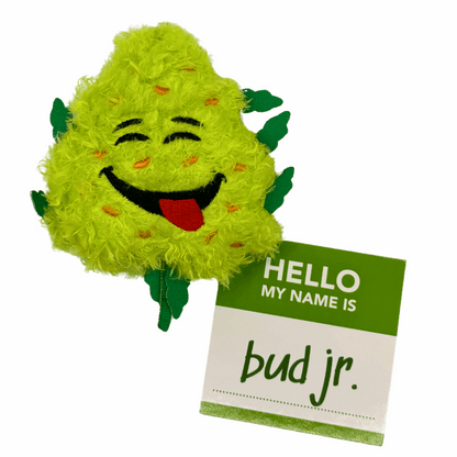 Weed Nug Catnip Cat Toy "Bud Jr."