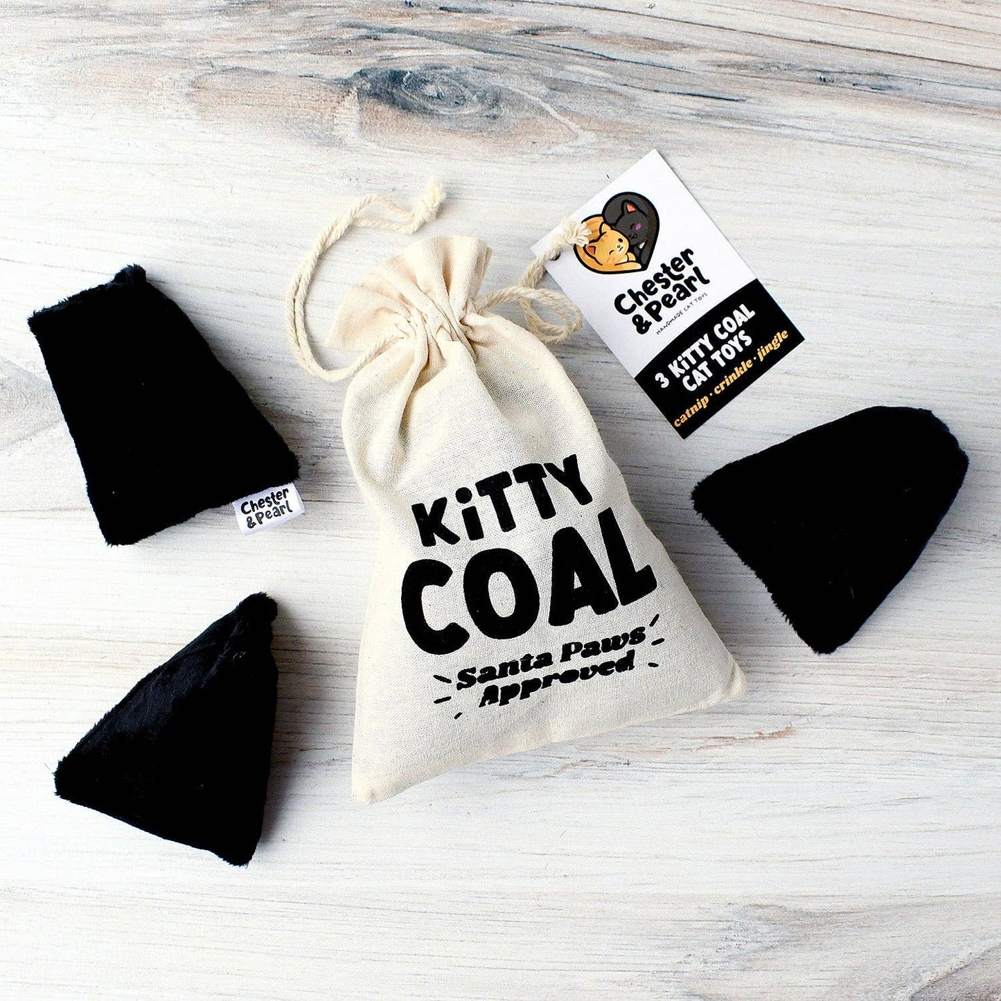Kitty Coal Christmas Cat Toys