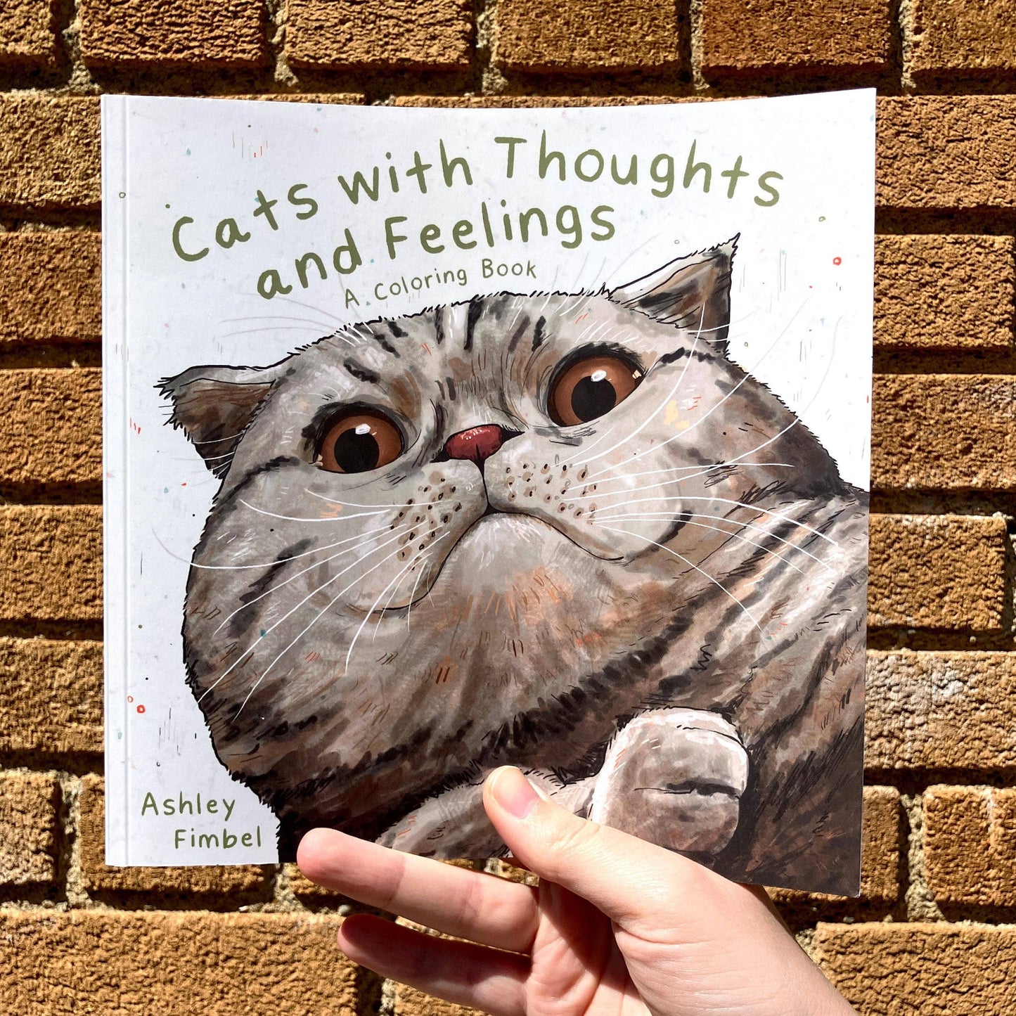 Cats With Thoughts And Feelings Coloring Book