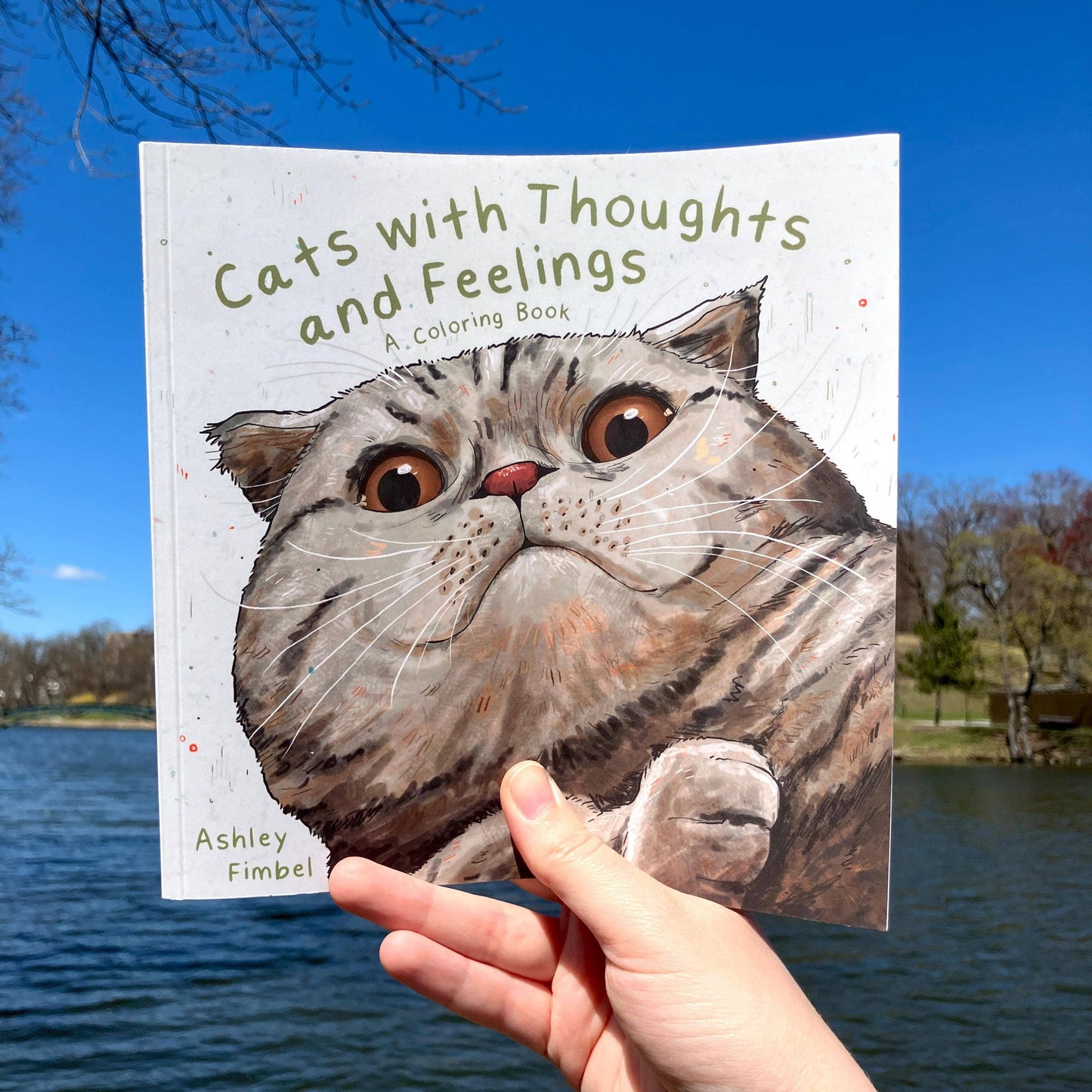 Cats With Thoughts And Feelings Coloring Book
