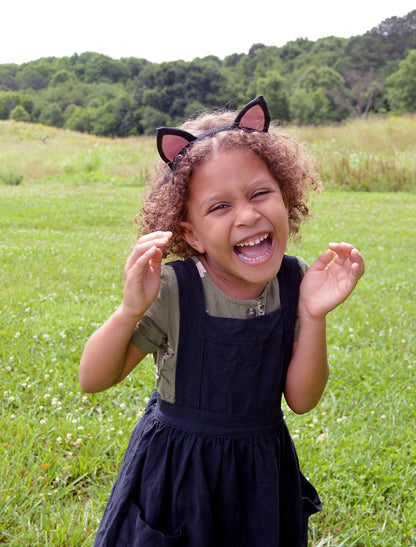 Black Cat Ear Headband