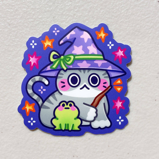 Wizard Cat Sticker