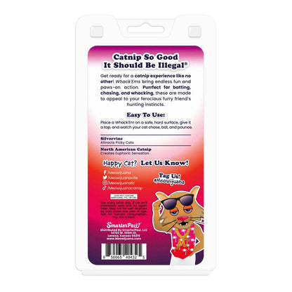 Meowijuana® Purrple Passion Compressed Catnip Ball 2 pack