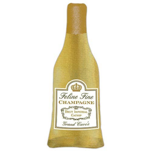 Cat Wine Catnip Toy - Feline Fine Champagne