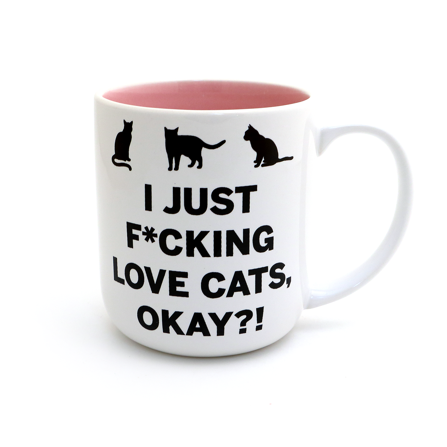 I Just F*ing Love Cats Mug (16oz)